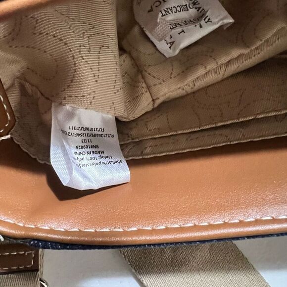 Y2K True Religion Logo Blue Denim Cross body bag - Picture 5 of 8